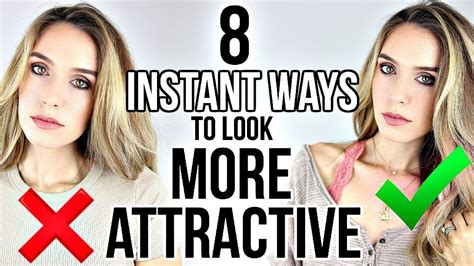 8 INSTANT WAYS TO LOOK MORE ATTRACTIVE! #woman #beauty #tips #tricks # ...