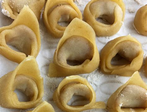 Homemade Tortellini Pasta Recipe with Meat Filling