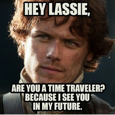 I could be😍 | Outlander quotes, Outlander funny, Outlander book