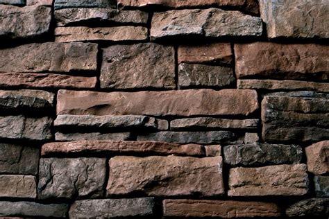 Mahogany / Ready Stack / 120 Sq Ft Crate | Stone veneer, Exterior stone ...