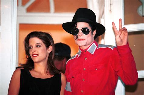 Michael Jackson And His Wife Lisa Marie Presley