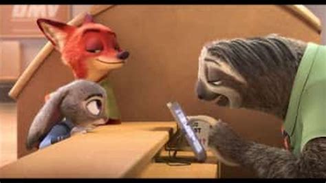 DMV Sloths Scene from Zootopia The Movie Sloth of The Day