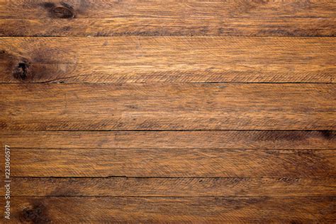 Brown wood table background, lots of contrast, wooden texture Stock ...