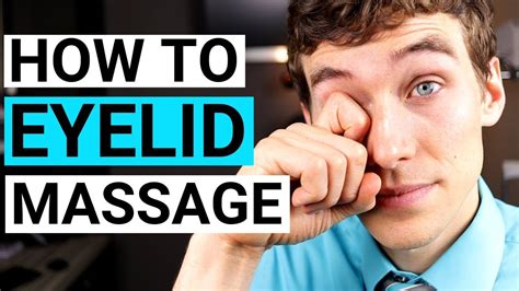 How to do Eyelid Massage and Meibomian Gland Expression for Dry Eyes ...