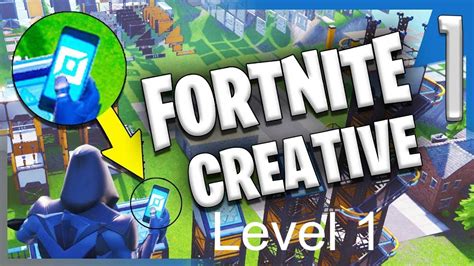 Fortnite Creative Mode - Challenge Map- Level 1!! - YouTube