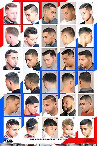 Barber Shop Haircuts Chart