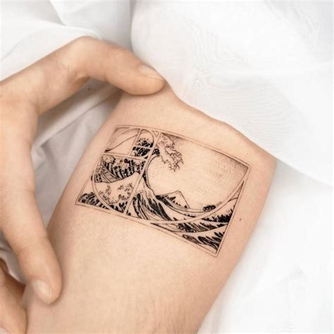 Kanagawa Wave Tattoo