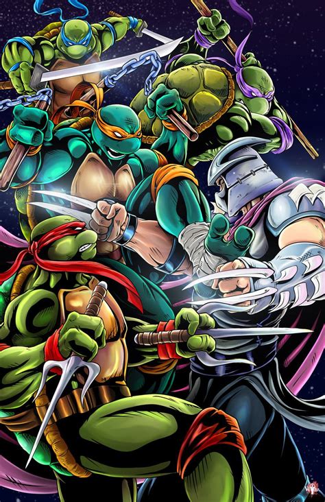 Teenage Mutant Ninja Turtles - Turtles vs Shredder | Teenage mutant ...