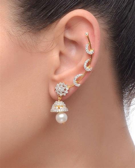 Designer diamond earrings