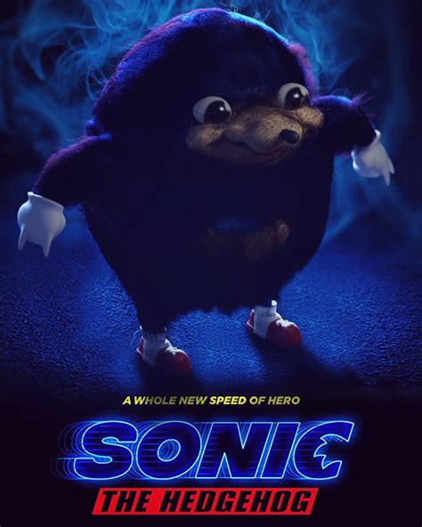 I made this sanic version of the movie poster. What do you guys think ...