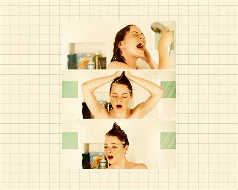 Emma Stone Singing In The Shower GIF - Find & Share on GIPHY