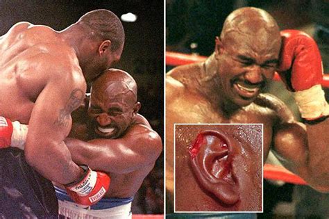 Mike Tyson reveals he gave Evander Holyfield his ear back after biting ...