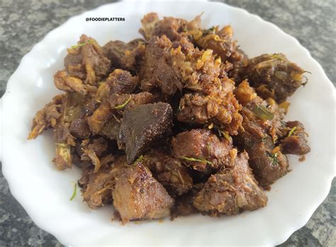 Mutton fry recipe – Lamb fry - Foodie Platter - Recipe world