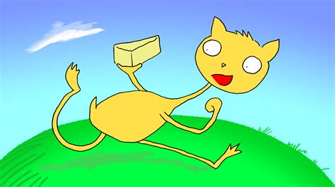 "Cat's Got the Cheese" by Ken Molnar (Pen drawing, colored in Photoshop ...