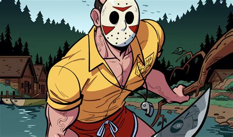 Animator Puts Positive Spin on Jason Voorhees and the 'Friday the 13th ...