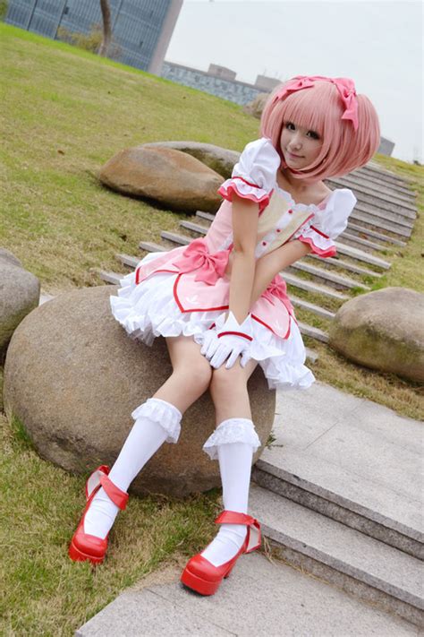 Lovely Puella Magi Madoka Magica Madoka Cosplay - Anime&Cosplay Sharing