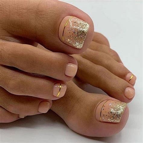 60+ Trending Pedicure Ideas To Try Out This Year | Gel toe nails ...