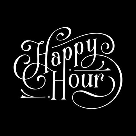 Happy Hour | Typography design, Lettering, Typography