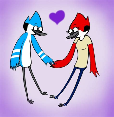 Mordecai and Margaret by Lenecian9 on DeviantArt