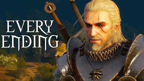 The Witcher 3 EVERY ENDING (GOOD & BAD ENDINGS) - YouTube