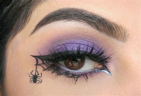 Spider-web eye ️️ detials are on my Instagram: firepixie_ #makeup # ...