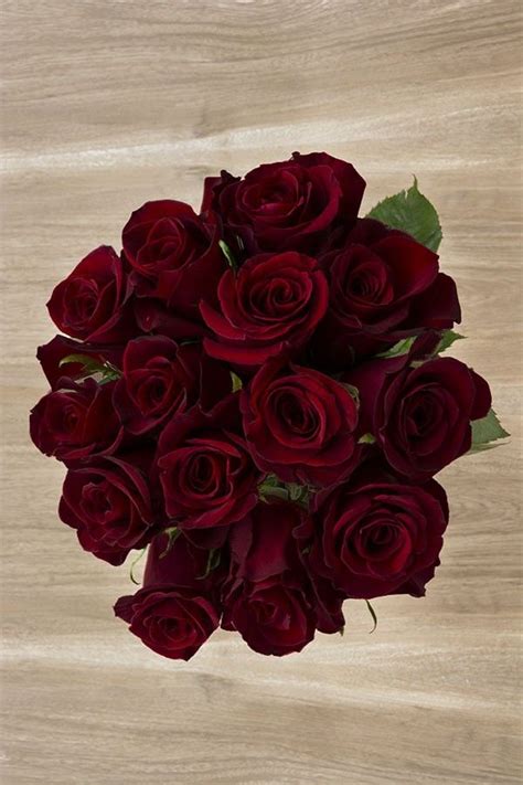 Dark Red Roses Bridal Bouquet In Las Vegas, NV VIP Floral Designs ...