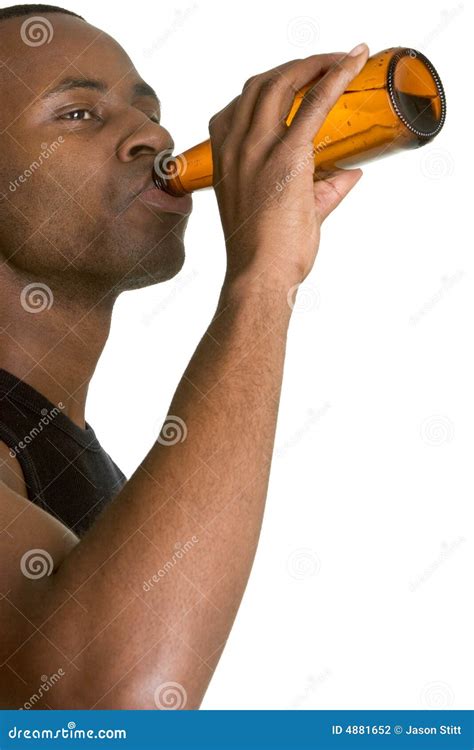 Man Drinking Beer Stock Photography - Image: 4881652