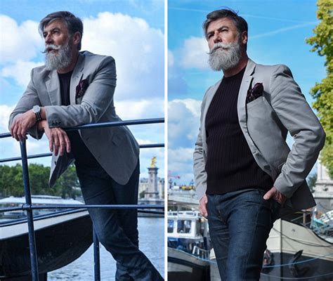 60-Year-Old Man Becomes A Fashion Model After Growing A Beard (23 Pics ...