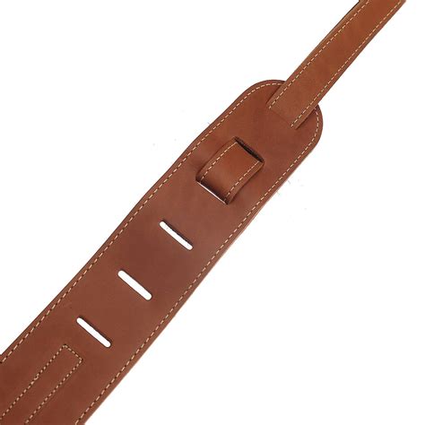 Gibson The Classic Leather Guitar Strap - Brown – Chicago Music Exchange