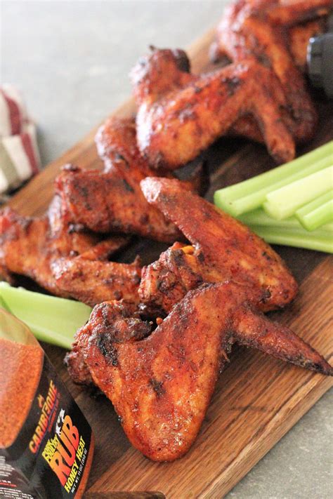 Honey Heat Smoked Chicken Wings - Hey Grill, Hey | Recipe | Smoked ...