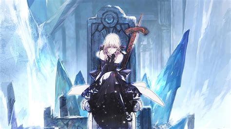 HD wallpaper: Saber Alter wallpaper, anime, anime girls, Fate/Stay ...