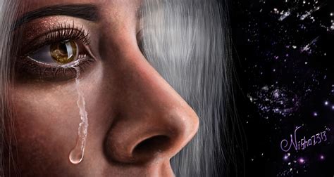 ArtStation - CRYING (digital painting)