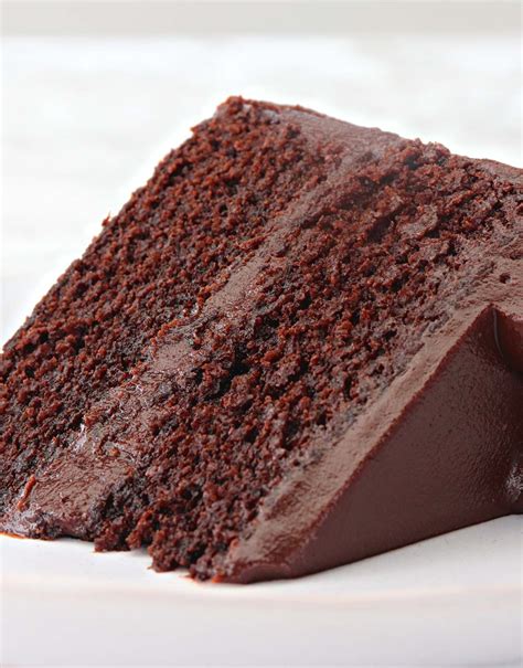 Slice Of Chocolate Cake