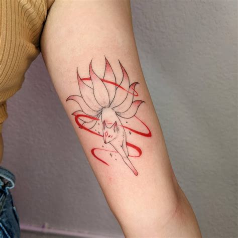 Nine Tailed Fox Tattoo