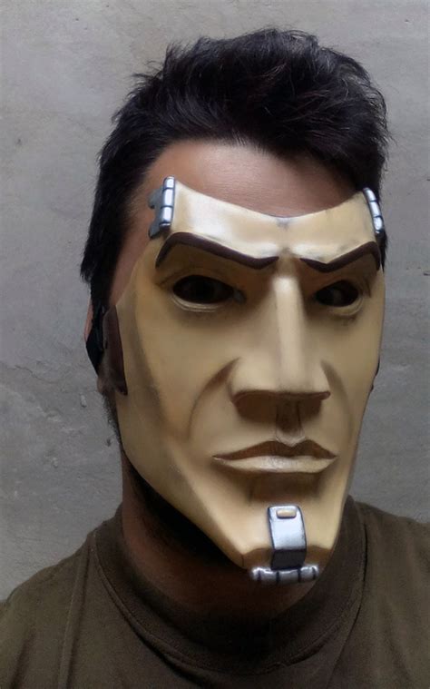 Inspired Handsome Jack mask BLANK | Etsy