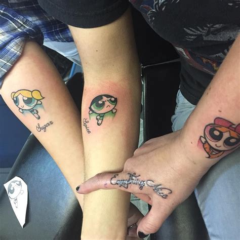 Matching Best Friends Tattoos