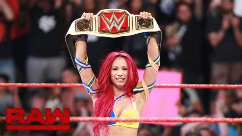 Sasha Banks vs. Charlotte - WWE Women's Championship Match: Raw, July ...