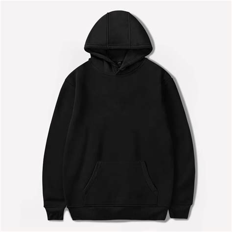 Blank Black Hoodie Mockup