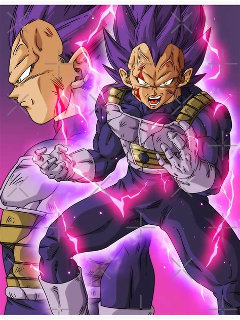 "Ultra Ego Vegeta - God of Destruction transformation 2" Poster by ...