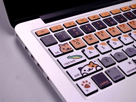 Happy Cat Keyboard Stickers Laptop Keyboard Cover Vinyl | Etsy