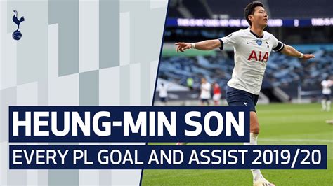 HEUNG MIN SON | EVERY PREMIER LEAGUE GOAL AND ASSIST 2019/20 - YouTube