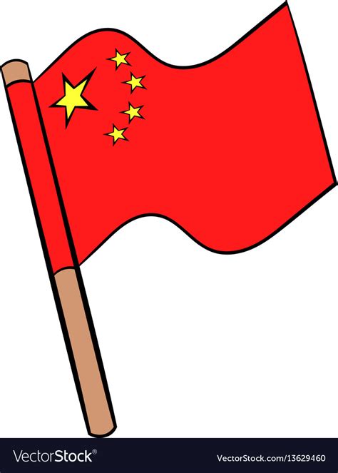 Flag Of China Cartoon