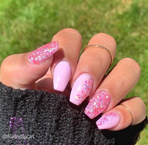 50+ Pretty Pink Nail Design Ideas - The Glossychic | Cute pink nails ...