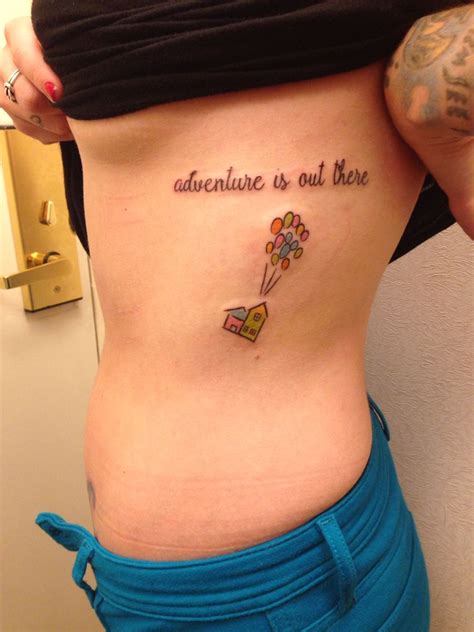 Adventure is out there! Tattoo from Disney's Up. | Tattoos, Marriage ...