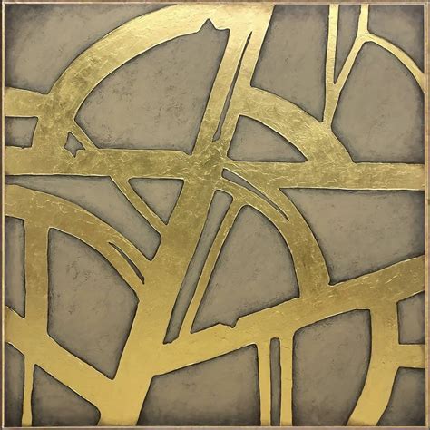 Gold / silver leaf Abstract Paintings for Sale. Buy Gold / silver leaf ...