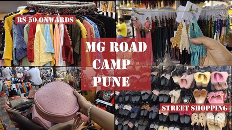 street shopping in Pune | MG road Camp | cheap and best market | Haul ...