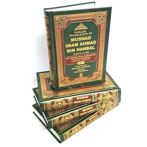 English Translation Of Musnad Imam Ahmad Bin Hanbal (4 vol set ...