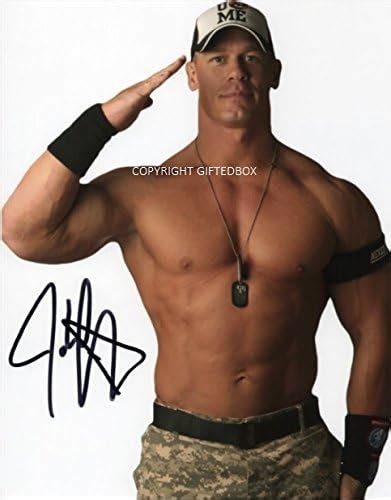 LIMITED EDITION JOHN CENA WRESTLING SIGNED PHOTO + CERT PRINTED ...