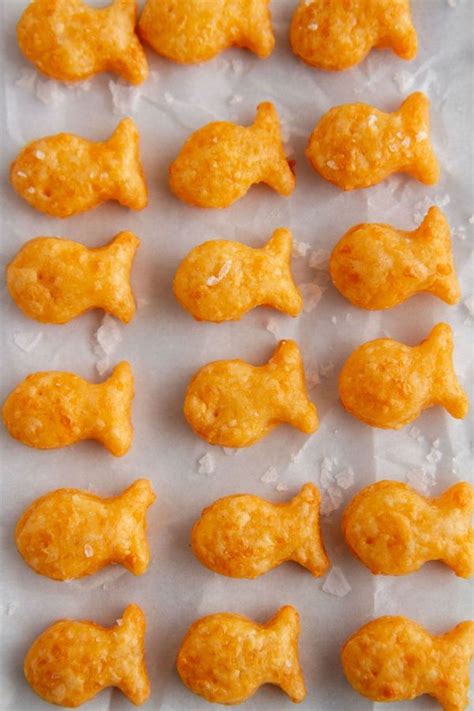 Homemade Goldfish Crackers Recipe | Girl Vs Dough