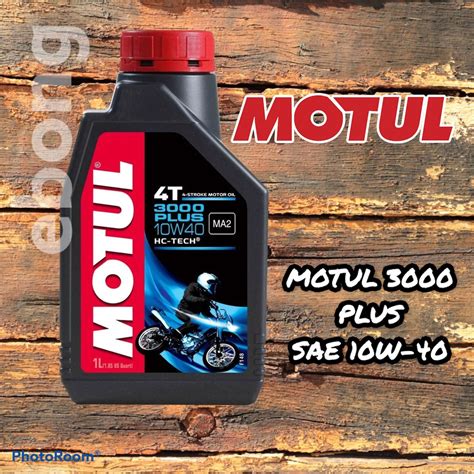 MOTUL 3000 PLUS ENGINE OIL, SAE 10w-40, 4 STROKE MOTOR OIL | Lazada PH